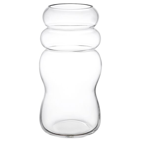 Ваза Swell, 27 см, прозрачная, Bergenson Bjorn