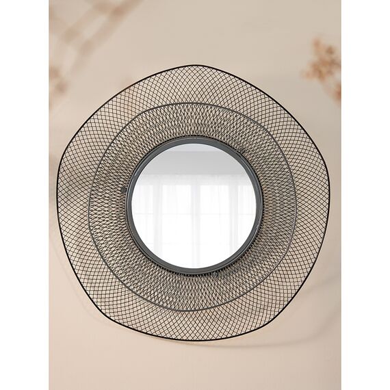 Зеркало настенное Vinger, 79 см, черное, Bergenson Bjorn, изображение 2