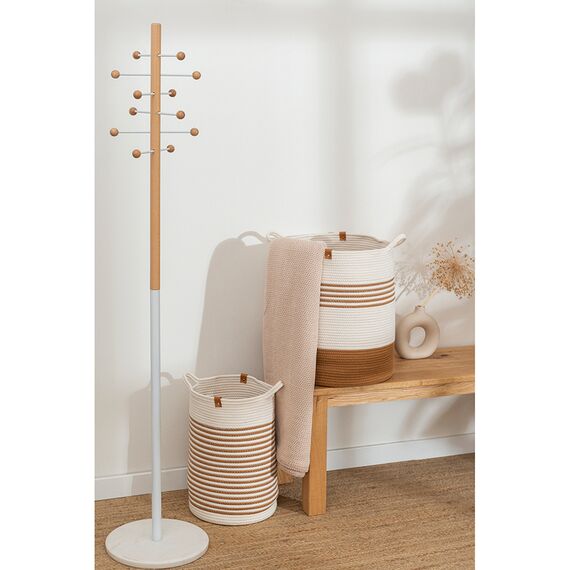 Корзина для хранения Thea 30х46 см, бежевая/горчичная, Bergenson Bjorn, изображение 5