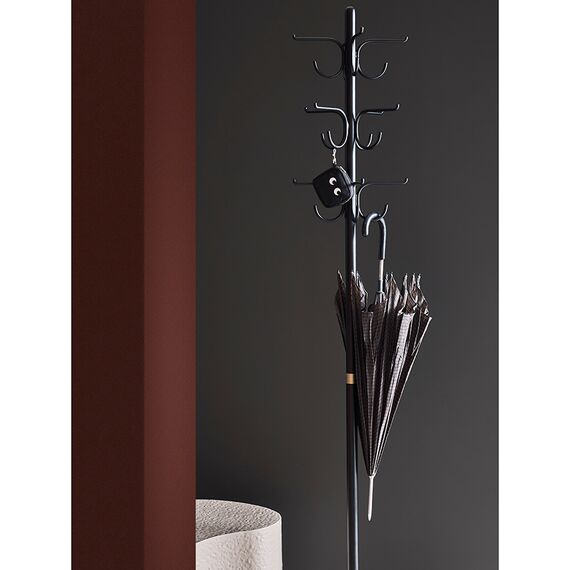 Вешалка напольная Mera, черная, LATITUDE, изображение 3