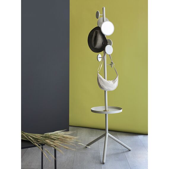 Вешалка напольная с полкой Lingon, слоновая кость, LATITUDE, изображение 2