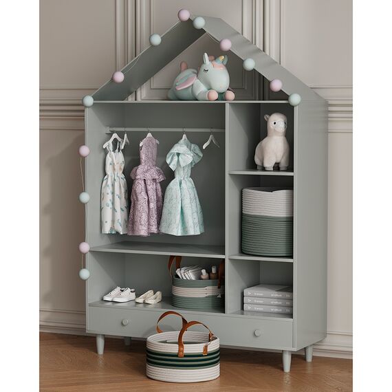 Корзина для хранения Ciary, 30х30 см, бежевая/оливковая, Bergenson Bjorn, изображение 3