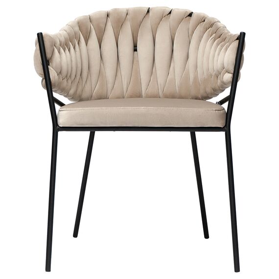 Кресло Lind, велюр, бежевое, Bergenson Bjorn, изображение 7