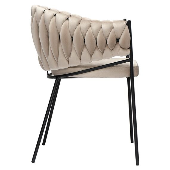 Кресло Lind, велюр, бежевое, Bergenson Bjorn, изображение 8