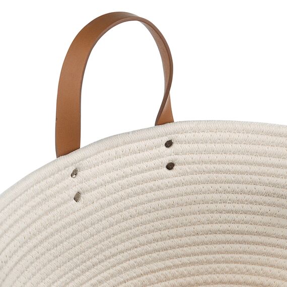 Корзина для хранения Moen 40х45 см, бежевая/горчичная, Bergenson Bjorn, изображение 5