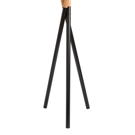 Вешалка напольная Amundsen, 172 см, черная/натуральное дерево, Bergenson Bjorn, изображение 3