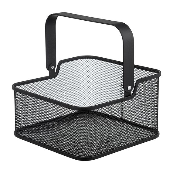 Корзина для хранения Ferrant, 20х20х11,5 см, черная, Bergenson Bjorn