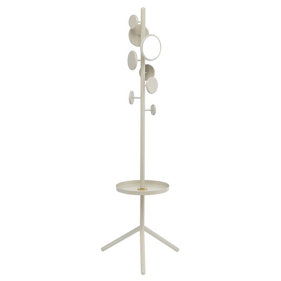 Вешалка напольная с полкой Lingon, слоновая кость, LATITUDE