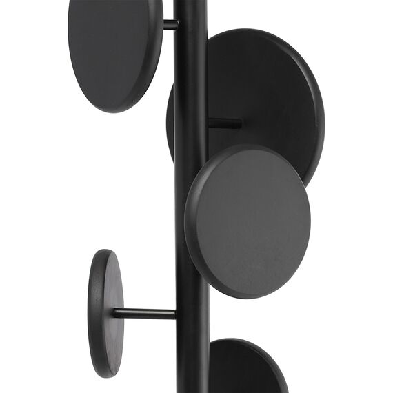 Вешалка напольная с полкой Lingon, черная, LATITUDE, изображение 5