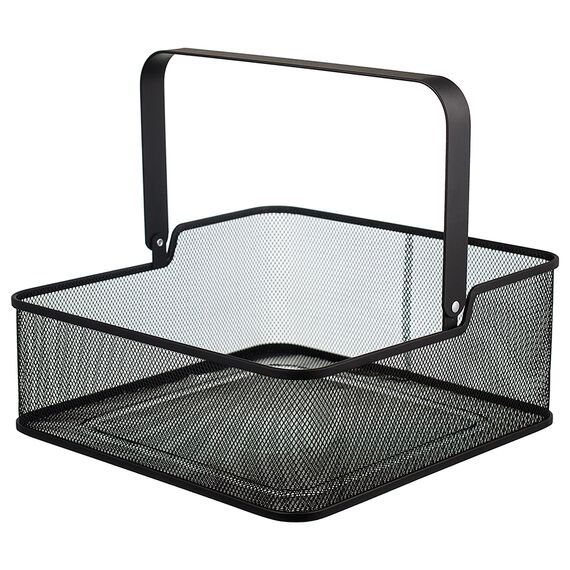 Корзина для хранения Ferrant, 30,5х30,5х12,5 см, черная, Bergenson Bjorn