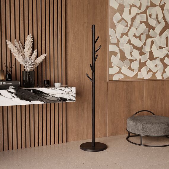 Вешалка напольная Forsty, 173 см, черная, Bergenson Bjorn, изображение 3