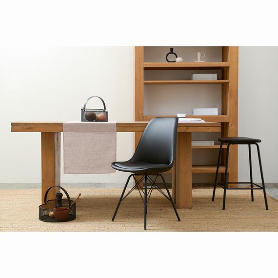 Корзина для хранения круглая Ferrant, 30х13 см, черная, Bergenson Bjorn, изображение 4