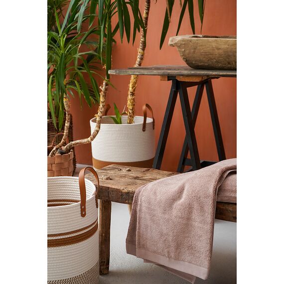 Корзина для хранения Moen 35х40 см, бежевая/горчичная, Bergenson Bjorn, изображение 3