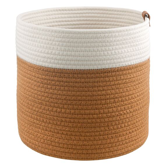 Корзина для хранения Ciary, 30х30 см, бежевая/горчичная, Bergenson Bjorn