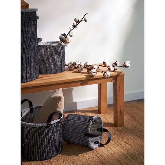 Корзина для хранения Sustainable collection, 27х25 см, черная, Bergenson Bjorn, изображение 3