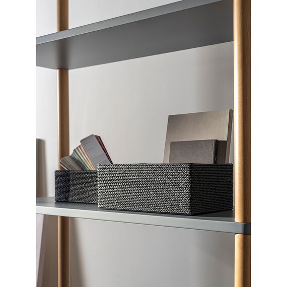 Корзина для хранения Lian, 34х22х14 см, черная, Bergenson Bjorn, изображение 6