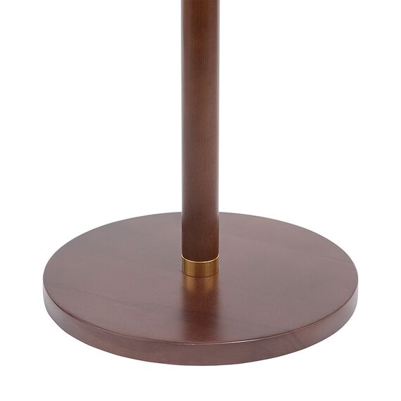 Вешалка напольная Bakken, 180 см, золотистый хром/светлый орех, Bergenson Bjorn, изображение 5