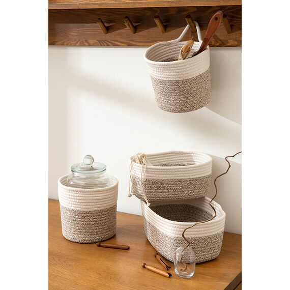 Кашпо Gerd, 20х19 см, белое/светло-бежевое, Bergenson Bjorn, изображение 6