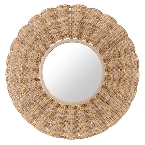 Зеркало настенное Lia, 61 см, бежевое, Bergenson Bjorn