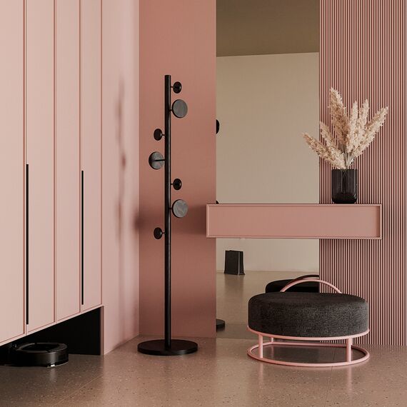 Вешалка напольная Olavy, 173 см, черная, Bergenson Bjorn, изображение 4