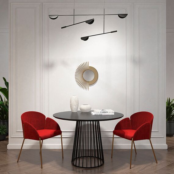 Зеркало настенное lys, 43х50,8 см, латунь, Bergenson Bjorn, изображение 4