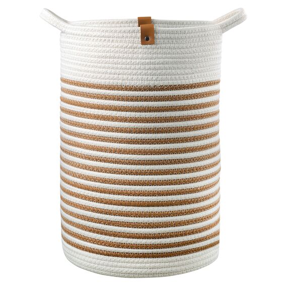 Корзина для хранения Thea 30х46 см, бежевая/горчичная, Bergenson Bjorn