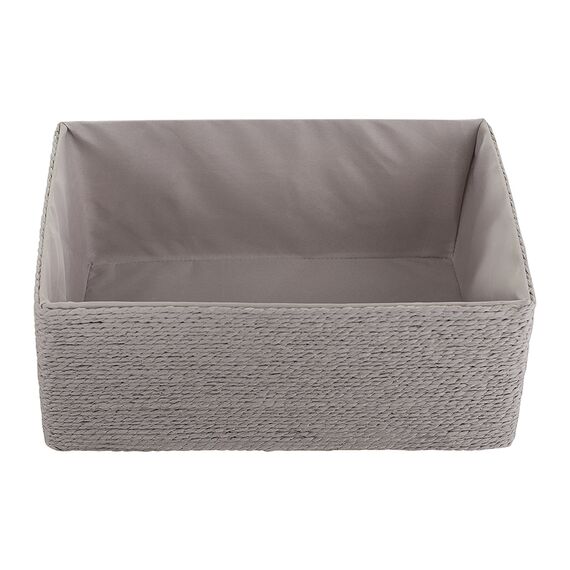 Корзина для хранения Lian, 30х20х12 см, светло-серая, Bergenson Bjorn, изображение 2