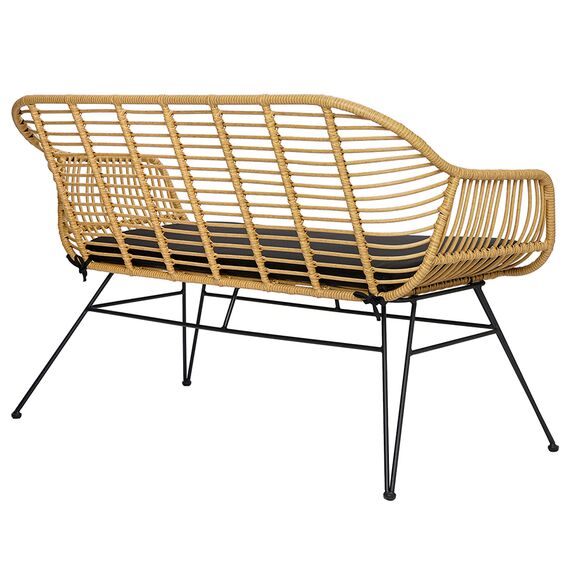 Кушетка Vetle Bent, 125х68х81 см, ротанг, Bergenson Bjorn, изображение 15