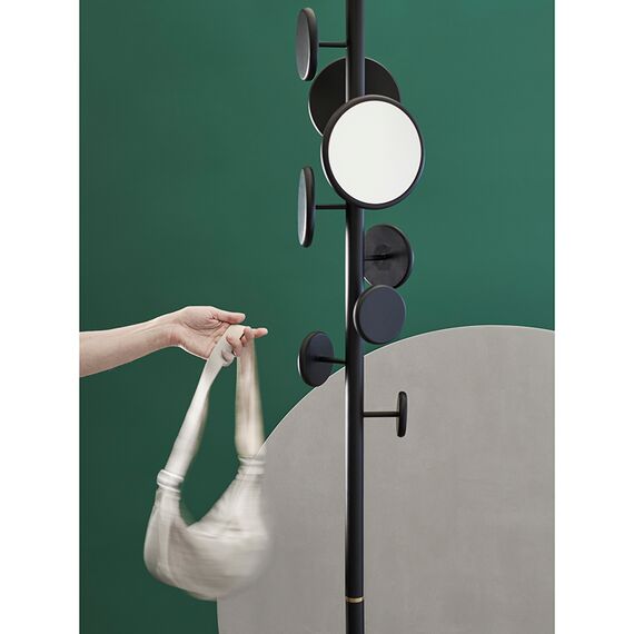 Вешалка напольная Lingon, черная, LATITUDE, изображение 8