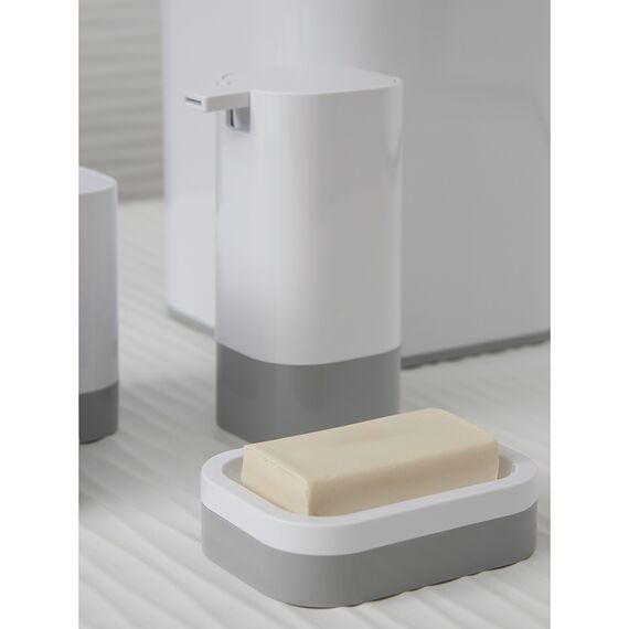Диспенсер для жидкого мыла Tyer, 430 мл, белый/серый, Bergenson Bjorn Bath, изображение 8