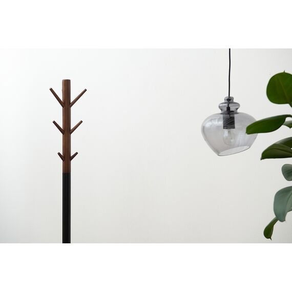 Вешалка напольная Espen, 174 см,  черная/светлый орех, Bergenson Bjorn, изображение 2