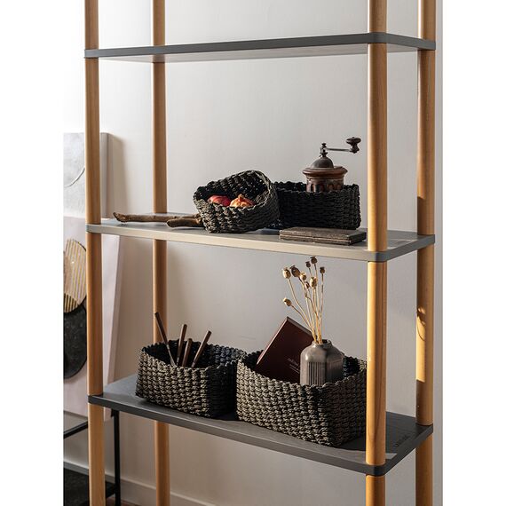 Корзина для хранения Hagen, 34х22х15 см, черная, Bergenson Bjorn, изображение 3