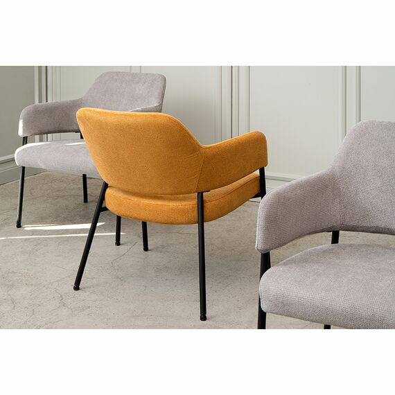 Кресло Wendy, фактурный шенилл, серое, Bergenson Bjorn, изображение 15