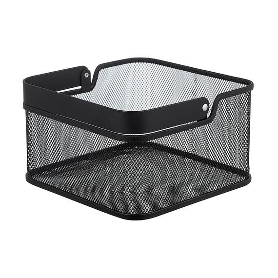 Корзина для хранения Ferrant, 20х20х11,5 см, черная, Bergenson Bjorn, изображение 2