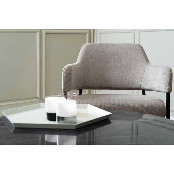 Кресло Wendy, фактурный шенилл, серое, Bergenson Bjorn, изображение 2