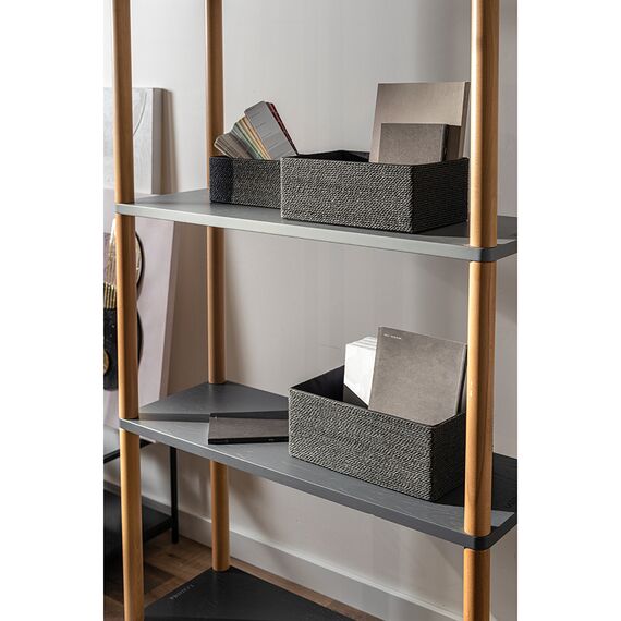 Корзина для хранения Lian, 26х16х10 см, черная, Bergenson Bjorn, изображение 5