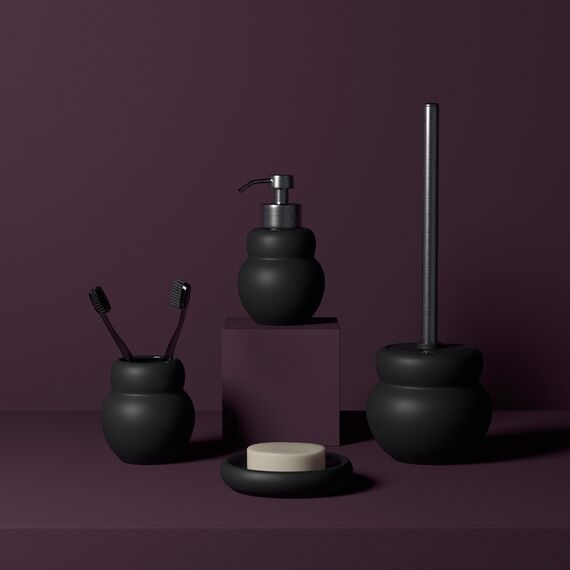 Диспенсер для жидкого мыла Markl, 420 мл, черный, Bergenson Bjorn Bath, изображение 2