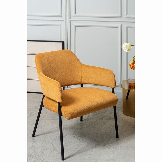 Кресло Wendy, фактурный шенилл, охра, Bergenson Bjorn, изображение 4