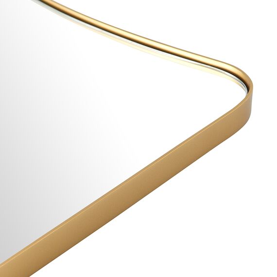 Зеркало настенное Raffin, 45х36 см, золотое, Bergenson Bjorn, изображение 6