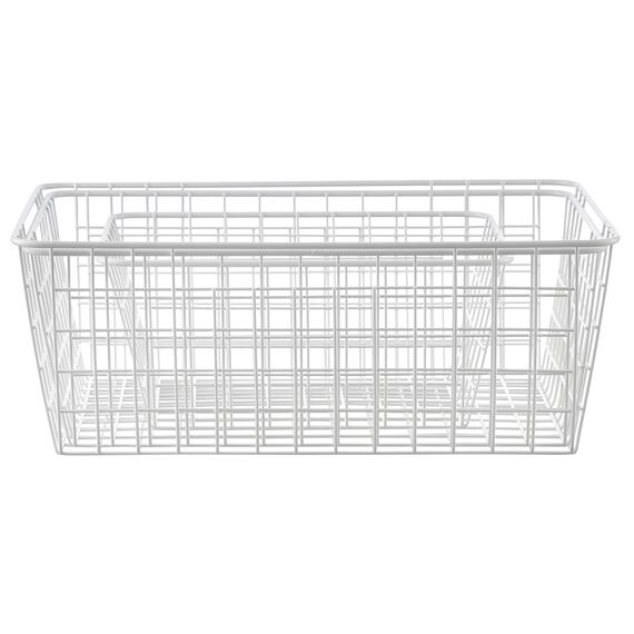 Корзина для хранения Mina, 38,5х27,5х14 см, белая, Bergenson Bjorn, изображение 2