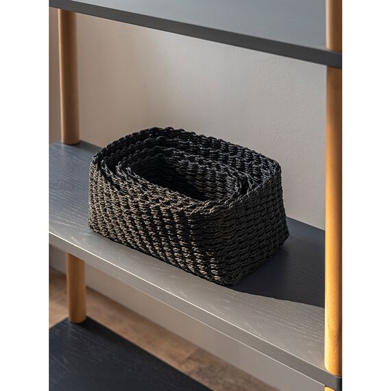 Корзина для хранения Hagen, 26х16х11 см, черная, Bergenson Bjorn, изображение 8