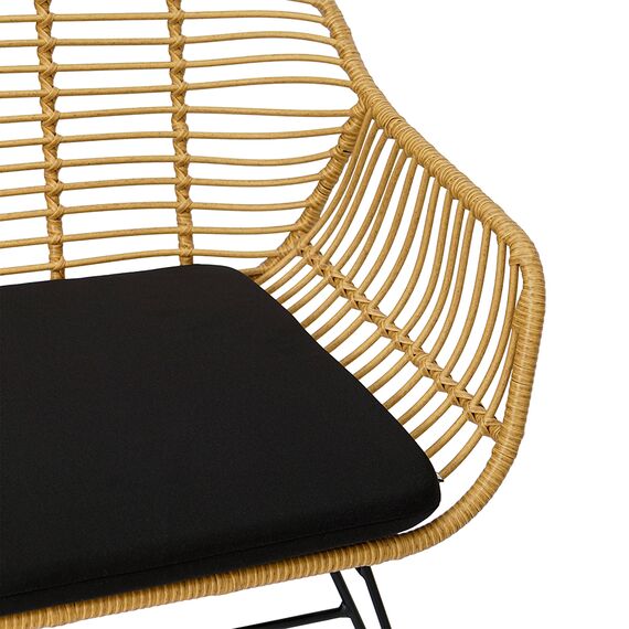 Кушетка Vetle Bent, 125х68х81 см, ротанг, Bergenson Bjorn, изображение 18