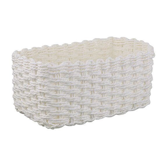 Корзина для хранения Hagen, 26х16х11 см, белая, Bergenson Bjorn