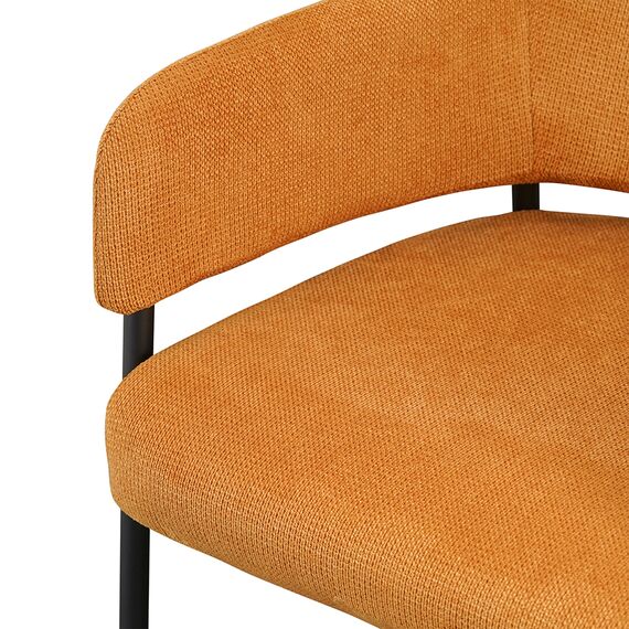 Кресло Wendy, фактурный шенилл, охра, Bergenson Bjorn, изображение 13