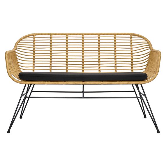 Кушетка Vetle Bent, 125х68х81 см, ротанг, Bergenson Bjorn, изображение 12