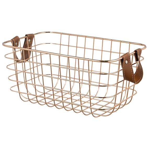 Корзина для хранения Benoy, 31,3х20х15 см, золотистая, Bergenson Bjorn