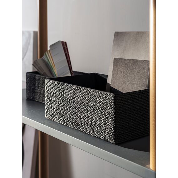 Корзина для хранения Lian, 30х20х12 см, черная, Bergenson Bjorn, изображение 7