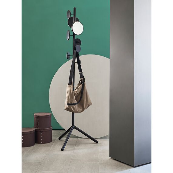 Вешалка напольная Lingon, черная, LATITUDE, изображение 3