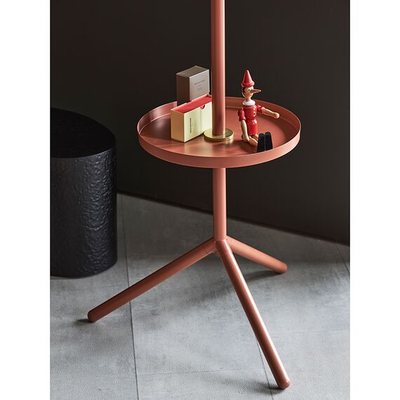 Вешалка напольная с полкой Lingon, терракотовая, LATITUDE, изображение 4