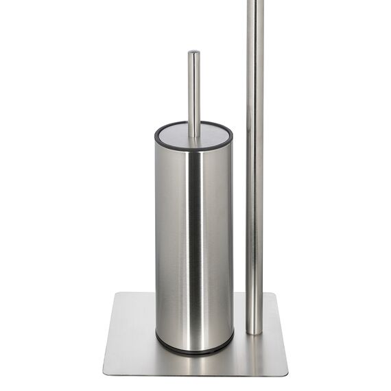 Держатель для туалетной бумаги с ершиком Iver, матовый хром, Bergenson Bjorn Bath, изображение 6